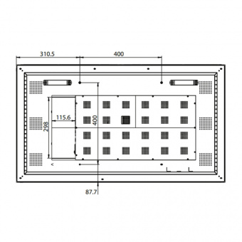 Видеостенный дисплей Hisense 46VW25E