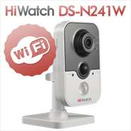 Беспроводной «кубик» для дома и офиса? HiWatch DS-N241W – бюджетная IP-камера с ИК-подсветкой и PIR