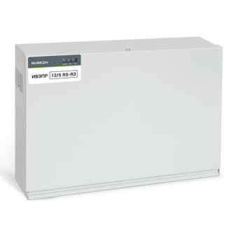 Источник вторичного электропитания резервированный Рубеж ИВЭПР 12/5 RS-R3 2х17 БР (К4)