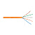 U/UTP-кабель Netlan EC-UU004-6-LSZH-OR, 305 м