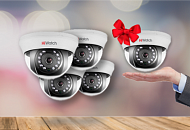 Осень с HiWatch: 5 камер по цене 4!