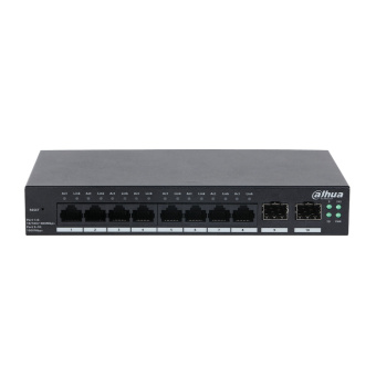 10-портовый управляемый гигабитный коммутатор Dahua DH-CS4210-8GT