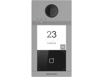 Вызывная панель IP-видеодомофона Hikvision DS-KV8113-WME1 (B)
