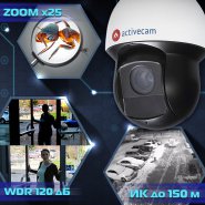 Панорамная IP-камера ActiveCam AC-D6124IR15 – больше деталей, лучше изображение