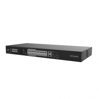 16-портовый неуправляемый коммутатор с поддержкой технологии PoE (Power over Ethernet) Uniview NSW2020-16T2GC-POE-IN