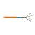 F/UTP-кабель Netlan EC-UF004-5E-LSZH-OR, 305 м