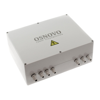 Уличный управляемый (L2+) PoE-коммутатор на 6 портов Osnovo SW-80402-WL(port 90W)